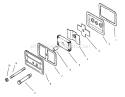 Breather And Vent Diagram and Parts List for 73403 7900001-7999999 - 1997 Toro Lawn Tractor