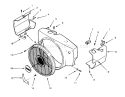 Page B Diagram and Parts List for 73421 3900001-3999999 - 1993 Toro Lawn Tractor