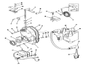 Page T Diagram and Parts List for 73421 3900001-3999999 - 1993 Toro Lawn Tractor