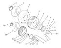 Page AJ Diagram and Parts List for 73421 3900001-3999999 - 1993 Toro Lawn Tractor
