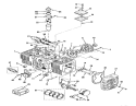 Page H Diagram and Parts List for 73421 3900001-3999999 - 1993 Toro Lawn Tractor