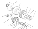 Page AJ Diagram and Parts List for 73421 5900001-5901046 - 1995 Toro Lawn Tractor