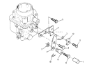 Page F Diagram and Parts List for 73421 5900001-5901046 - 1995 Toro Lawn Tractor