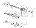 Page L Diagram and Parts List for 73421 5901047-5999999 - 1995 Toro Lawn Tractor