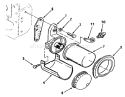 Page AC Diagram and Parts List for 73421 5901047-5999999 - 1995 Toro Lawn Tractor