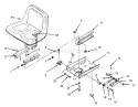 Page AF Diagram and Parts List for 73421 5901047-5999999 - 1995 Toro Lawn Tractor