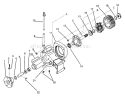 Page AH Diagram and Parts List for 73421 5901047-5999999 - 1995 Toro Lawn Tractor