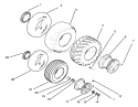 Page AJ Diagram and Parts List for 73421 5901047-5999999 - 1995 Toro Lawn Tractor