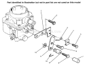 Part Location Diagram of 153-0423 Toro Lever-Choke