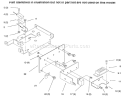 Front Plate, Relays Diagram and Parts List for 73423 6900001-6999999 - 1996 Toro Lawn Tractor