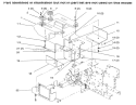 Fuel Tank Diagram and Parts List for 73423 6900001-6999999 - 1996 Toro Lawn Tractor