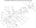 Hitches Diagram and Parts List for 73423 6900001-6999999 - 1996 Toro Lawn Tractor
