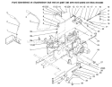 Hydro Controls, Brake Diagram and Parts List for 73423 6900001-6999999 - 1996 Toro Lawn Tractor