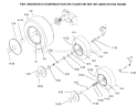 Wheels And Tires Diagram and Parts List for 73423 6900001-6999999 - 1996 Toro Lawn Tractor