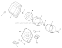 Part Location Diagram of 4708301-S Kohler Element, Air Cleaner