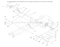 Clutch System Diagram and Parts List for 73428 8900500-8999999 - 1998 Toro Lawn Tractor