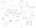 Electrical Schematic Diagram and Parts List for 73429 9900001-9999999 - 1999 Toro Lawn Tractor