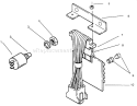 Page M Diagram and Parts List for 73420 4900001-4999999 - 1994 Toro Lawn Tractor
