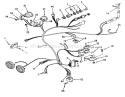 Page N Diagram and Parts List for 73420 4900001-4999999 - 1994 Toro Lawn Tractor