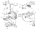 Page U Diagram and Parts List for 73420 4900001-4999999 - 1994 Toro Lawn Tractor