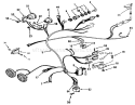 Page M Diagram and Parts List for 73440 5900223-5999999 - 1995 Toro Lawn Tractor