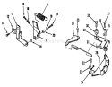Governor Diagram and Parts List for 73440 5900223-5999999 - 1995 Toro Lawn Tractor
