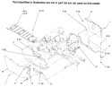 Footrests Diagram and Parts List for 73441 69000001-69999999 - 1996 Toro Lawn Tractor