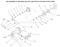 Pto Clutch Pulley Diagram and Parts List for 73441 69000001-69999999 - 1996 Toro Lawn Tractor