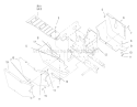 Footrest & Hoodstand Side Covers Diagram and Parts List for 73441 7900001-7999999 - 1997 Toro Lawn Tractor