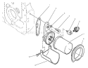 Oil Filter Diagram and Parts List for 73441 7900001-7999999 - 1997 Toro Lawn Tractor