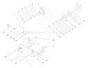 Pto Clutch And Cover Diagram and Parts List for 73441 7900001-7999999 - 1997 Toro Lawn Tractor