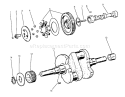 Cam & Crankshafts Diagram and Parts List for 73441 7900001-7999999 - 1997 Toro Lawn Tractor