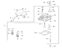 Cylinder Head/valve & Breather Diagram and Parts List for 73429 200000001-200999999 - 2000 Toro Lawn Tractor