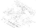 Transmission 8-Speed 4 Pinion Diagram and Parts List for 73429 200000001-200999999 - 2000 Toro Lawn Tractor