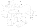 Fuel Tank Assembly Diagram and Parts List for 73449 210000001-210999999 - 2001 Toro Lawn Tractor
