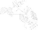 Pto Clutch System And Belt Guide Assembly Diagram and Parts List for 73449 210000001-210999999 - 2001 Toro Lawn Tractor