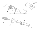 Page AN Diagram and Parts List for 73449 210000001-210999999 - 2001 Toro Lawn Tractor