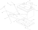 Battery Assembly Diagram and Parts List for 73449 9900001-9999999 - 1999 Toro Lawn Tractor