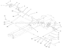 Clutch System Assembly Diagram and Parts List for 73449 9900001-9999999 - 1999 Toro Lawn Tractor