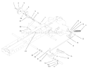 Clutch Assembly Diagram and Parts List for 73450 220000001-220999999 - 2002 Toro Lawn Tractor