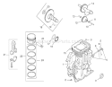 Part Location Diagram of 1210807-S Kohler Ring Set (std & .08)