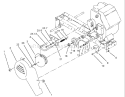 Part Location Diagram of 105-1406 Toro Knob
