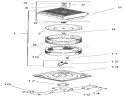 Part Location Diagram of 24-094-03 Kohler Base-Air Cleaner