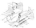 Page T Diagram and Parts List for 73501 39000001-39999999 - 1993 Toro Lawn Tractor