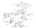 Page AD Diagram and Parts List for 73501 39000001-39999999 - 1993 Toro Lawn Tractor