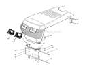 Page AE Diagram and Parts List for 73501 39000001-39999999 - 1993 Toro Lawn Tractor