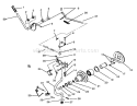 Page AE Diagram and Parts List for 73501 49000001-49999999 - 1994 Toro Lawn Tractor