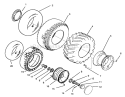 Page AK Diagram and Parts List for 73501 49000001-49999999 - 1994 Toro Lawn Tractor