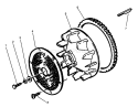 Page E Diagram and Parts List for 73501 49000001-49999999 - 1994 Toro Lawn Tractor
