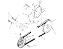 Page M Diagram and Parts List for 73501 59000412-59002868 - 1995 Toro Lawn Tractor